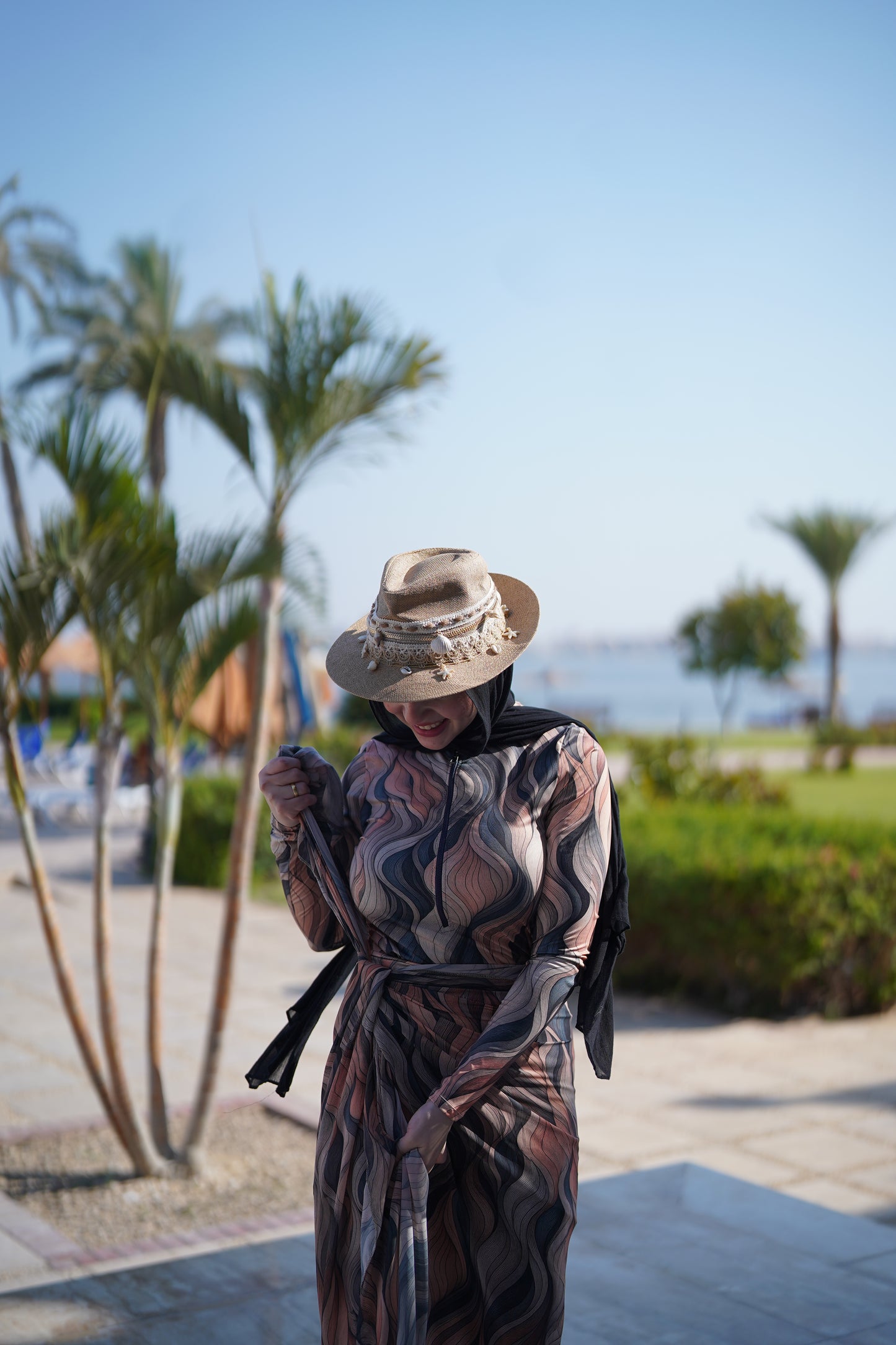 Swim Cover-Up Wrap Skirt
