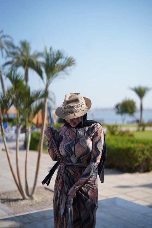 Swim Cover-Up Wrap Skirt
