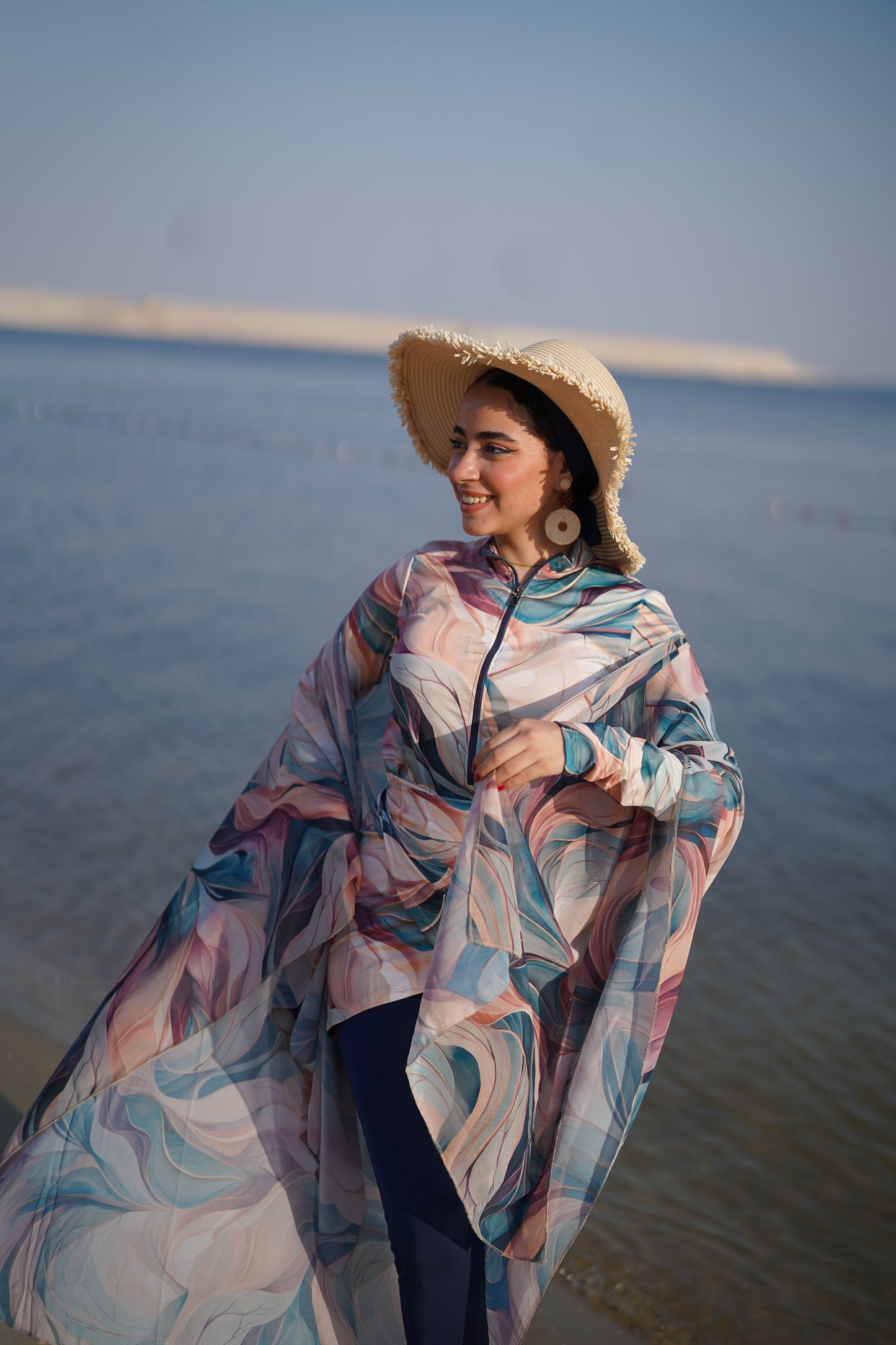Swim Cover-Up Wrap Skirt