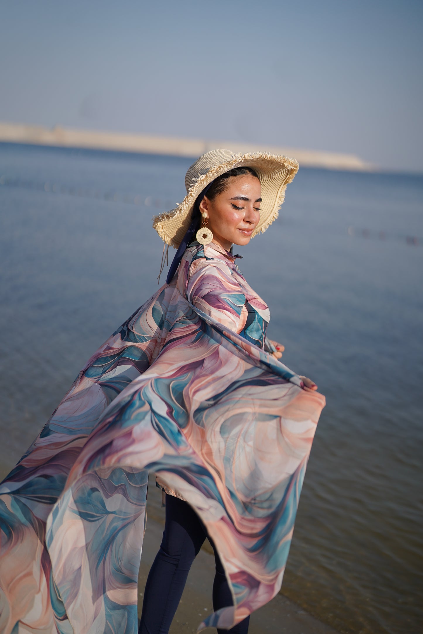 Swim Cover-Up Wrap Skirt