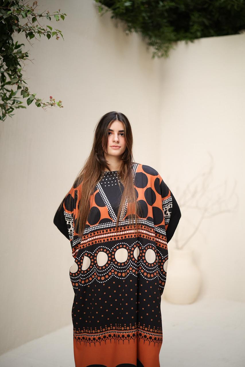 Malhafa mix - black and orange