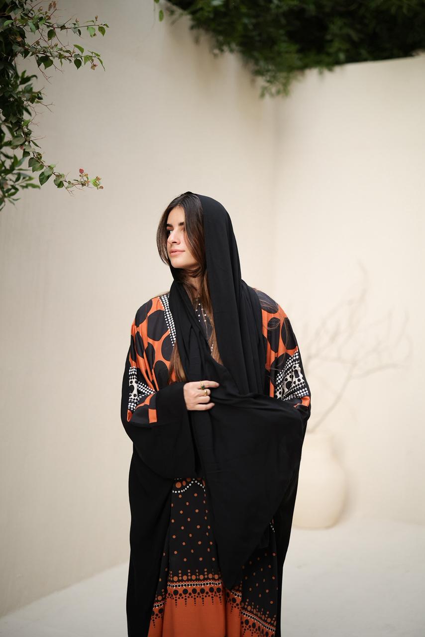 Malhafa mix - black and orange