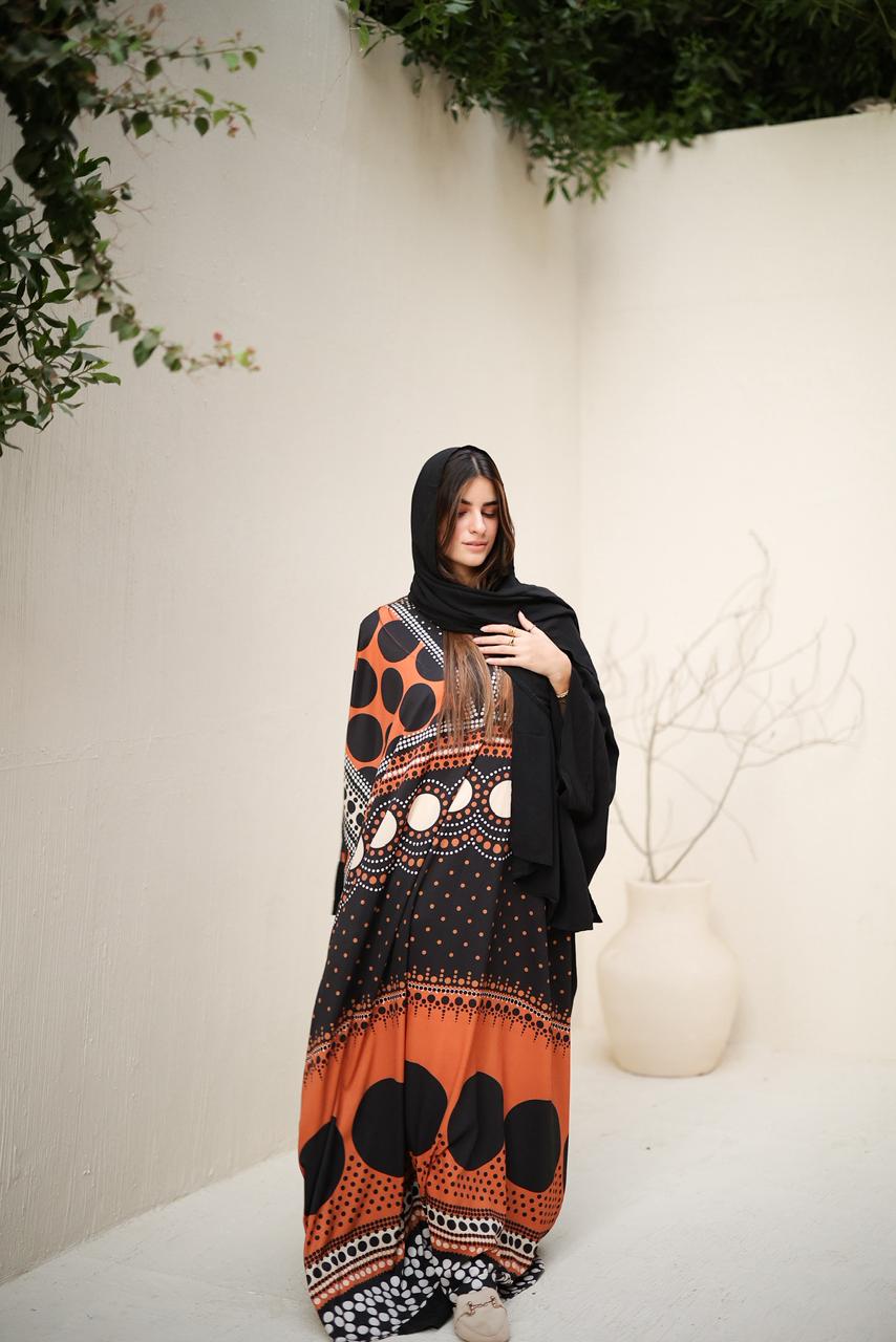 Malhafa mix - black and orange