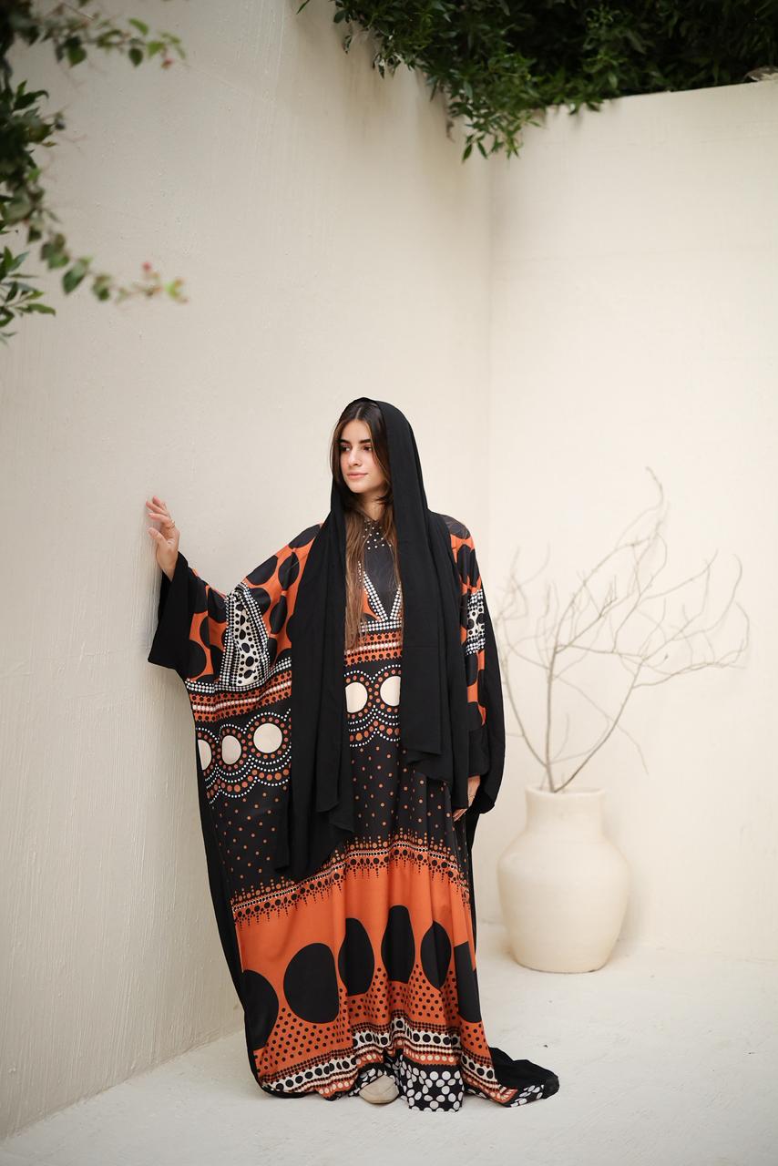 Malhafa mix - black and orange