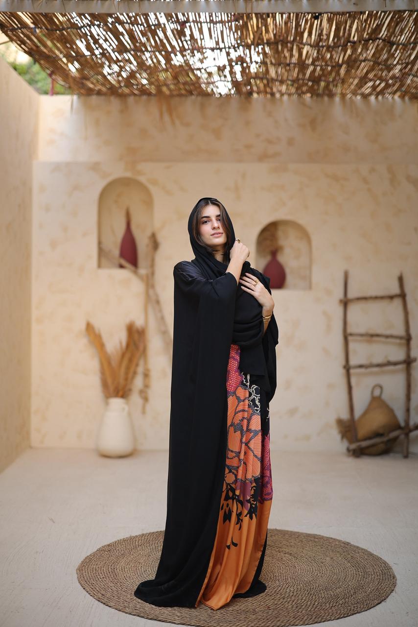 Malhafa mix - black and orange blooming