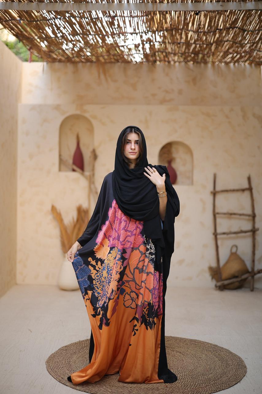 Malhafa mix - black and orange blooming