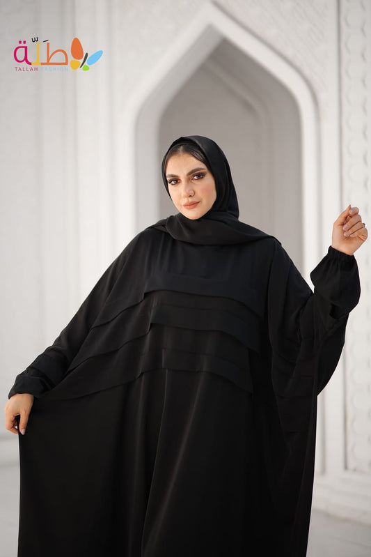 Abaya hrir sph -  black