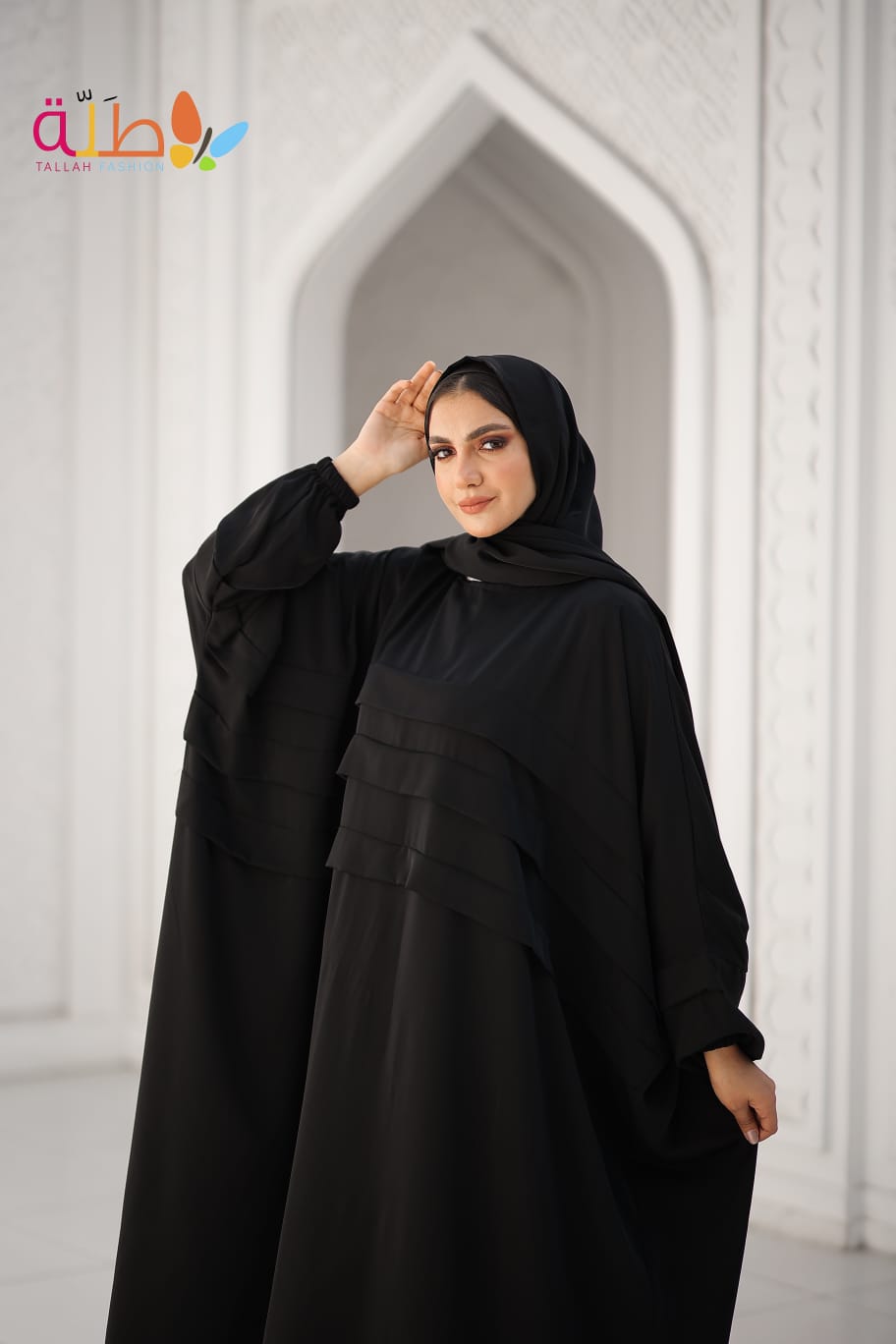 Abaya hrir sph -  black