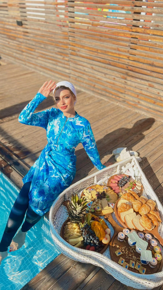 burkini - ocean