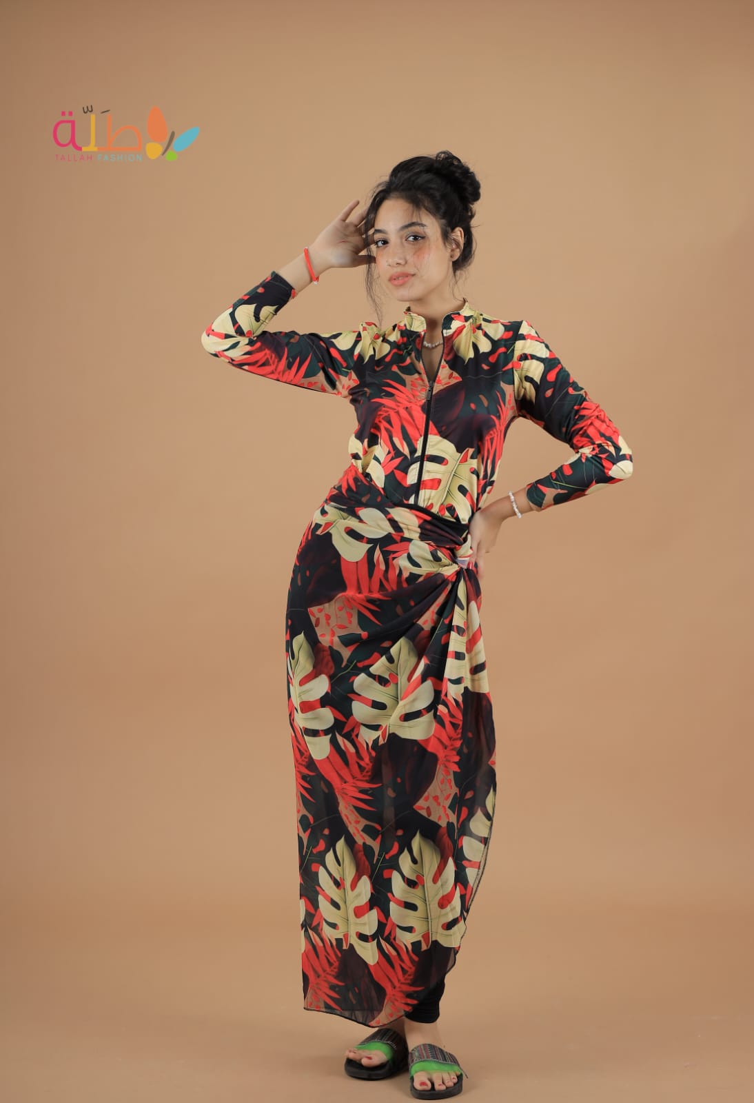 burkini - autumn leafs