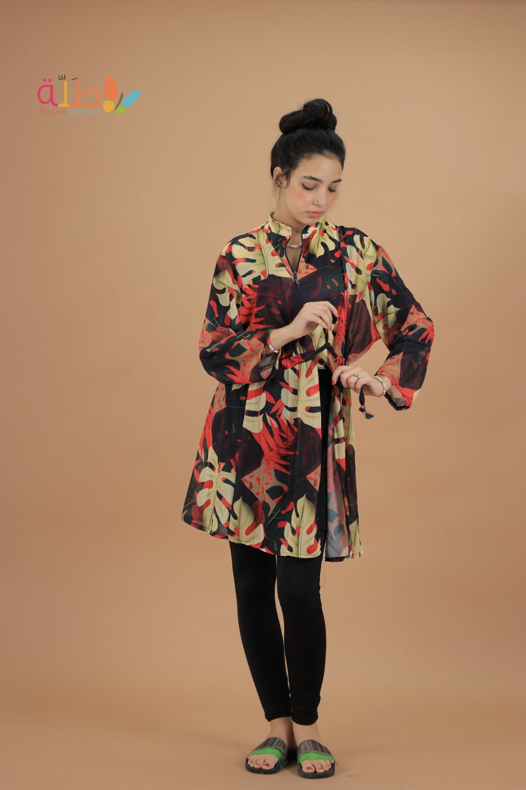 burkini - autumn leafs