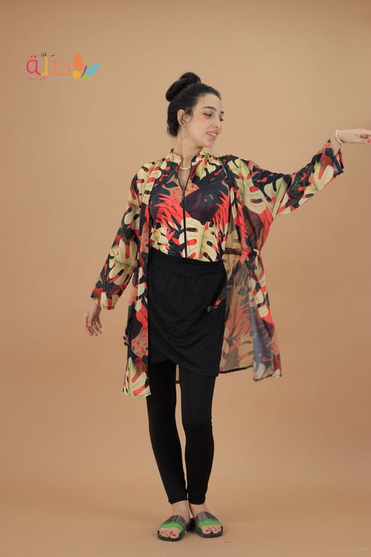 burkini - autumn leafs