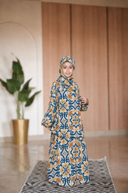 kids isdal - orange & blue