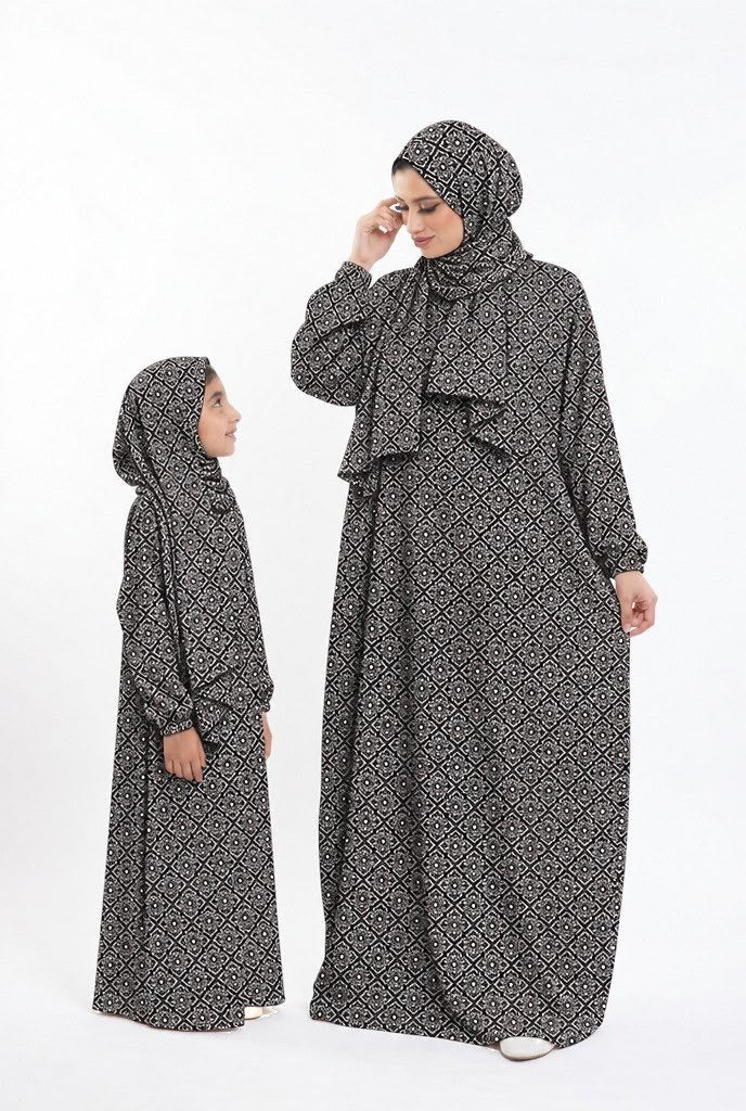 Kids isdal - black and white dots