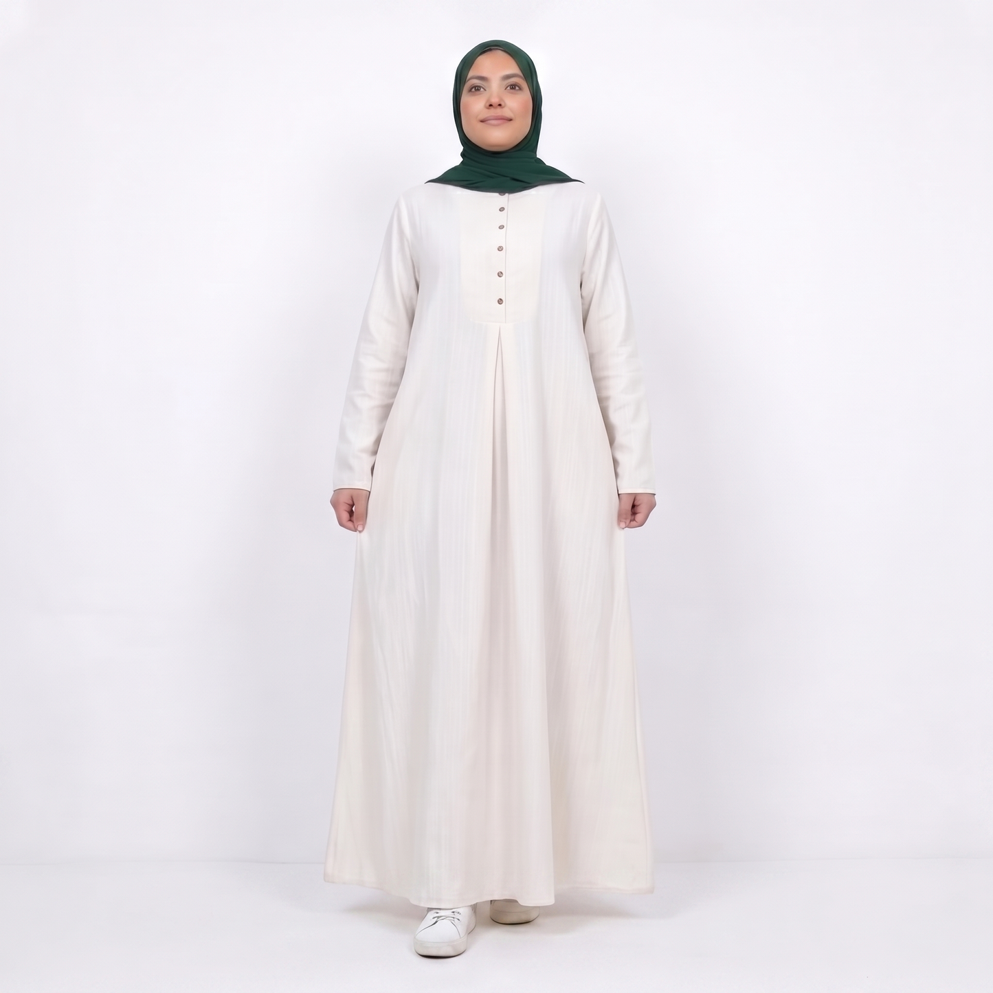 dress - white