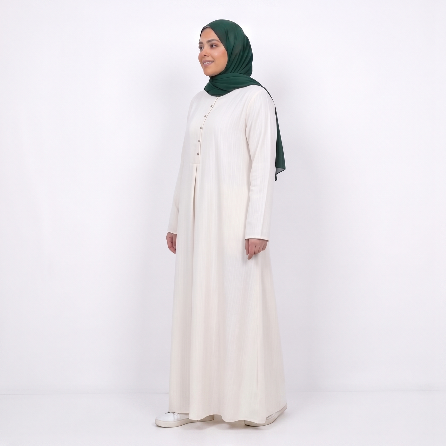 dress - white