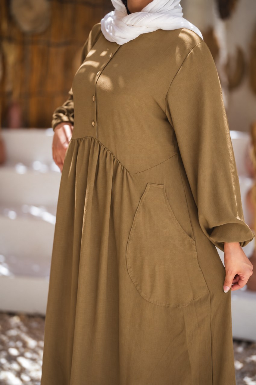 Isdal dress - Camel